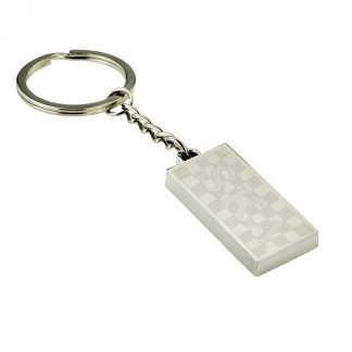 Engraved Ska Design Keyring