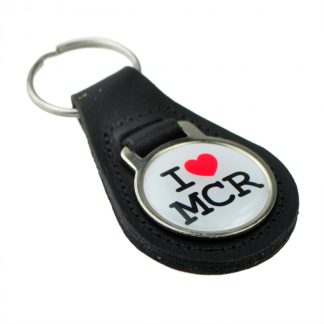 I Love Manchester Keyring