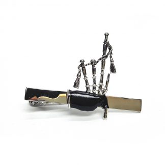 Bagpipes Scottish Tie Clip