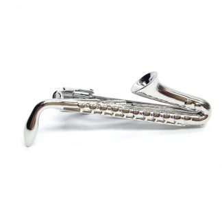 Large Saxophone Tie Clip (design 2)