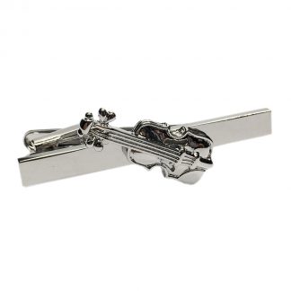 Violin Music Tie Clip
