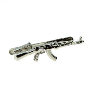 Machine Gun Design Tie Clip