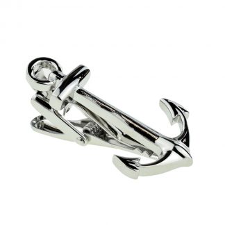 Nautical Anchor Design Tie Clip