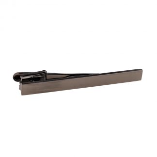 Gunmetal Finish Tie Clip
