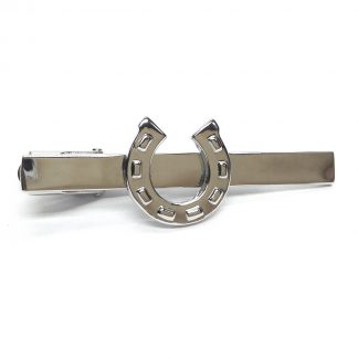 Lucky Horseshoe Tie Clip
