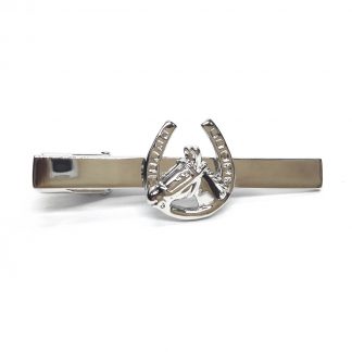 Lucky Horseshoe & Horse Head Tie Clip