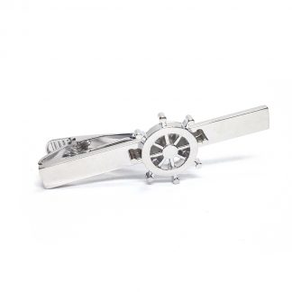 Ships Wheel  Sailing Tie Clip