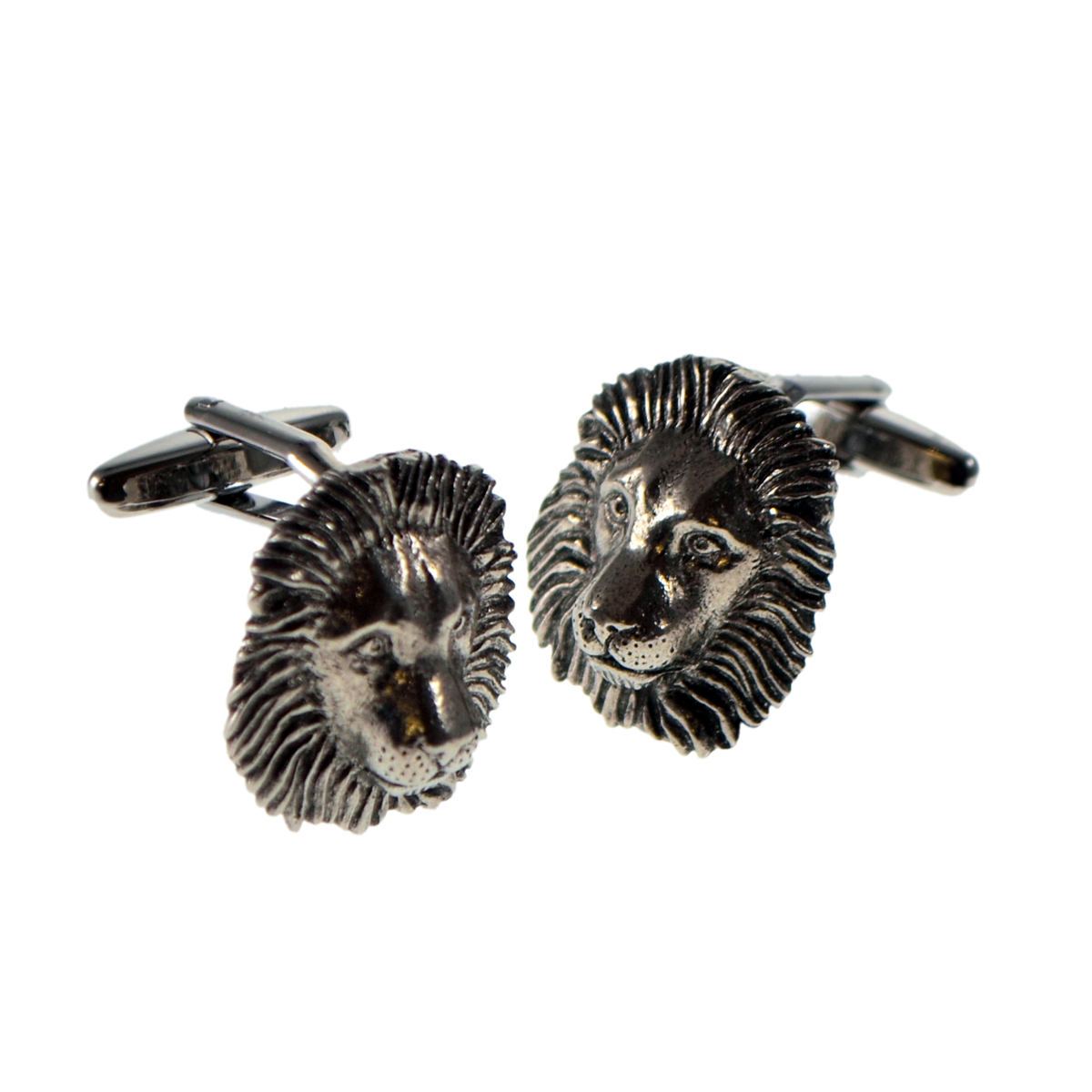 English Made Lion Pewter Cufflinks