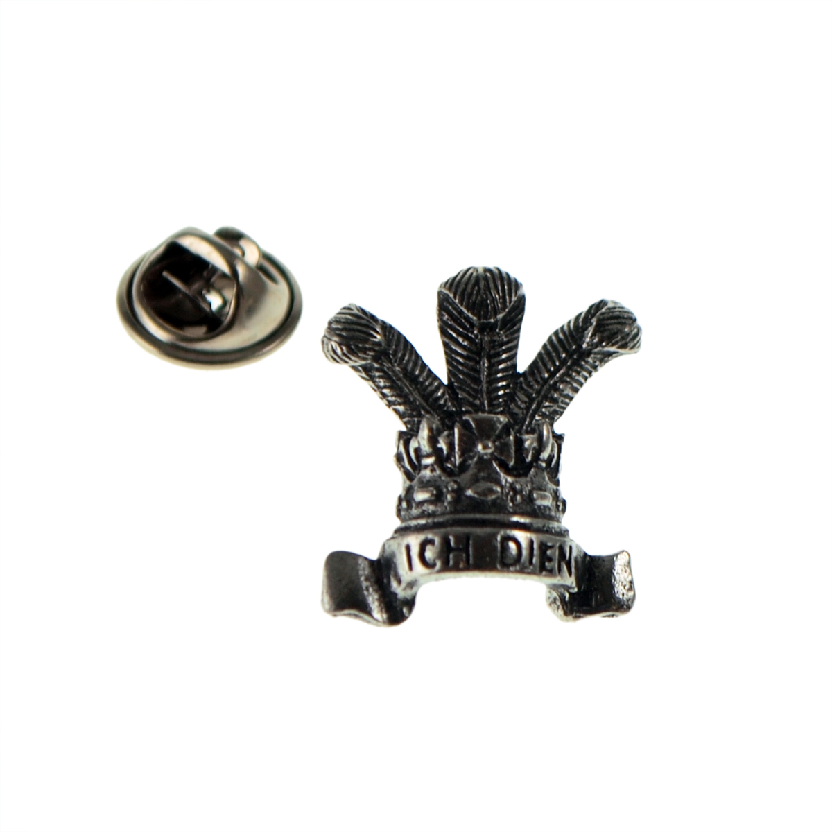 Prince of Wales Pewter Lapel Pin Badge