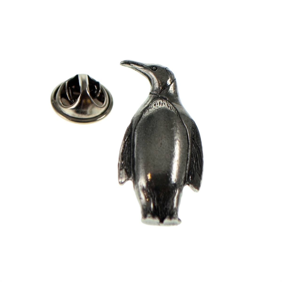 Penguin Pewter Lapel Pin Badge